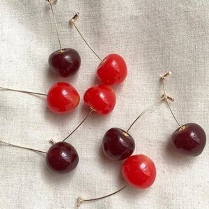 🍒 NEW Cherry Earrings 🍒
